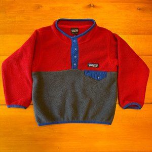 Color Block Patagonia Fleece Pullover (3T)